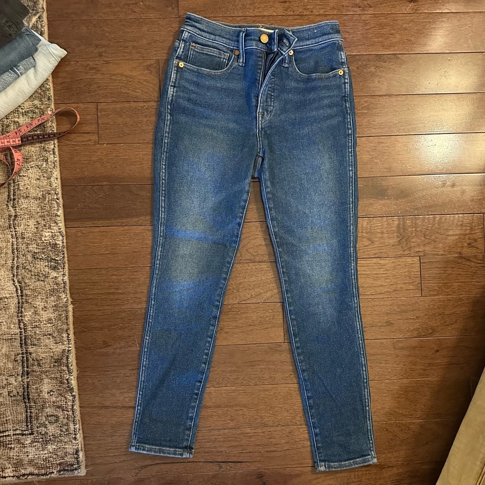 Madewell High Rise Skinny Jeans